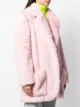 Natasha Zinko oversized faux fur coat