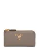 Image 1 of Prada logo-plaque zipped wallet