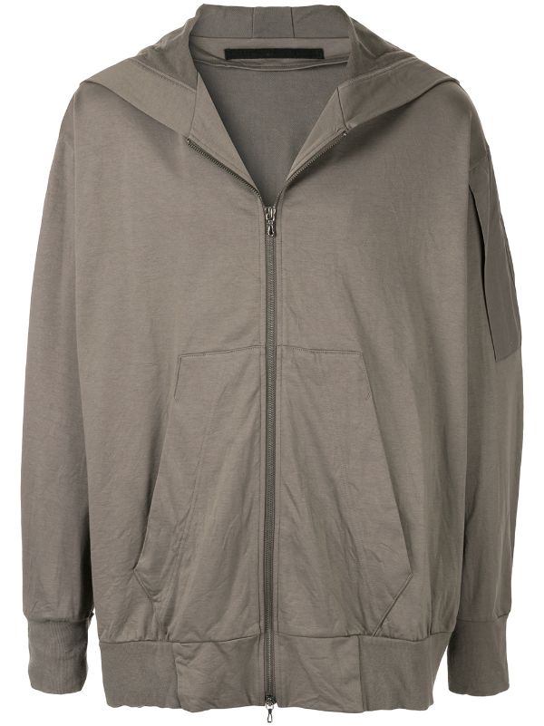 zip up hoodie grey