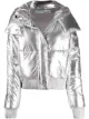 Image 1 of Off-White metallic puffer jacket