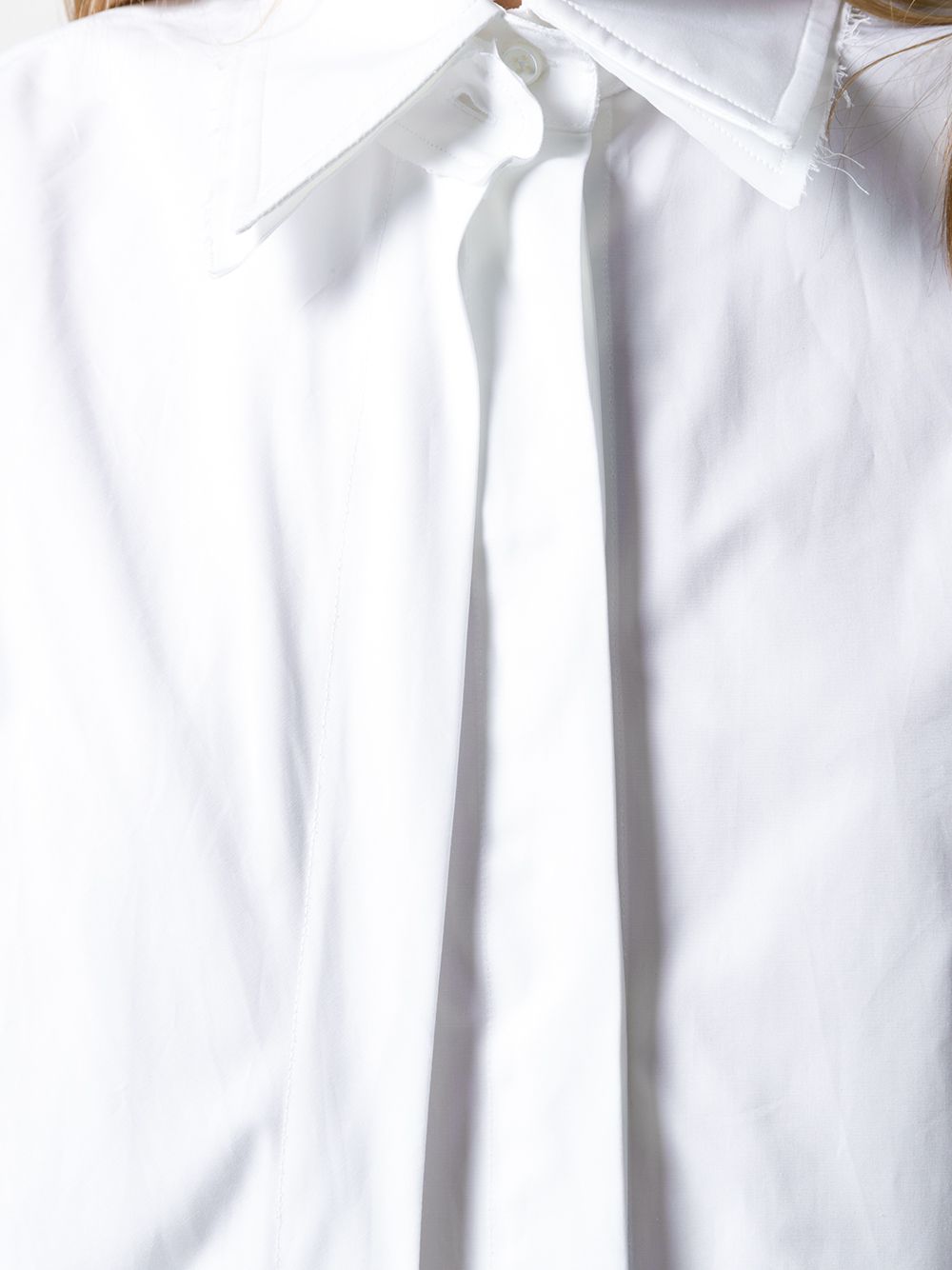 фото Off-white рубашка асимметричного кроя