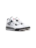 Jordan Kids Jordan 4 Retro BP ""White/Cement"" sneakers'