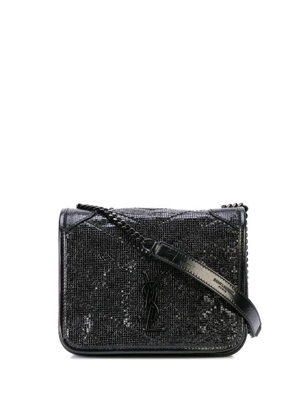 saint laurent niki chain wallet