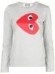 الصورة 1 من Comme Des Garçons Play تيشيرت بطبعة شعار الماركة