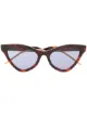 الصورة 1 من Gucci Eyewear نظارة شمسية بإطار عين القطة