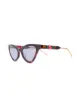 الصورة 2 من Gucci Eyewear نظارة شمسية بإطار عين القطة