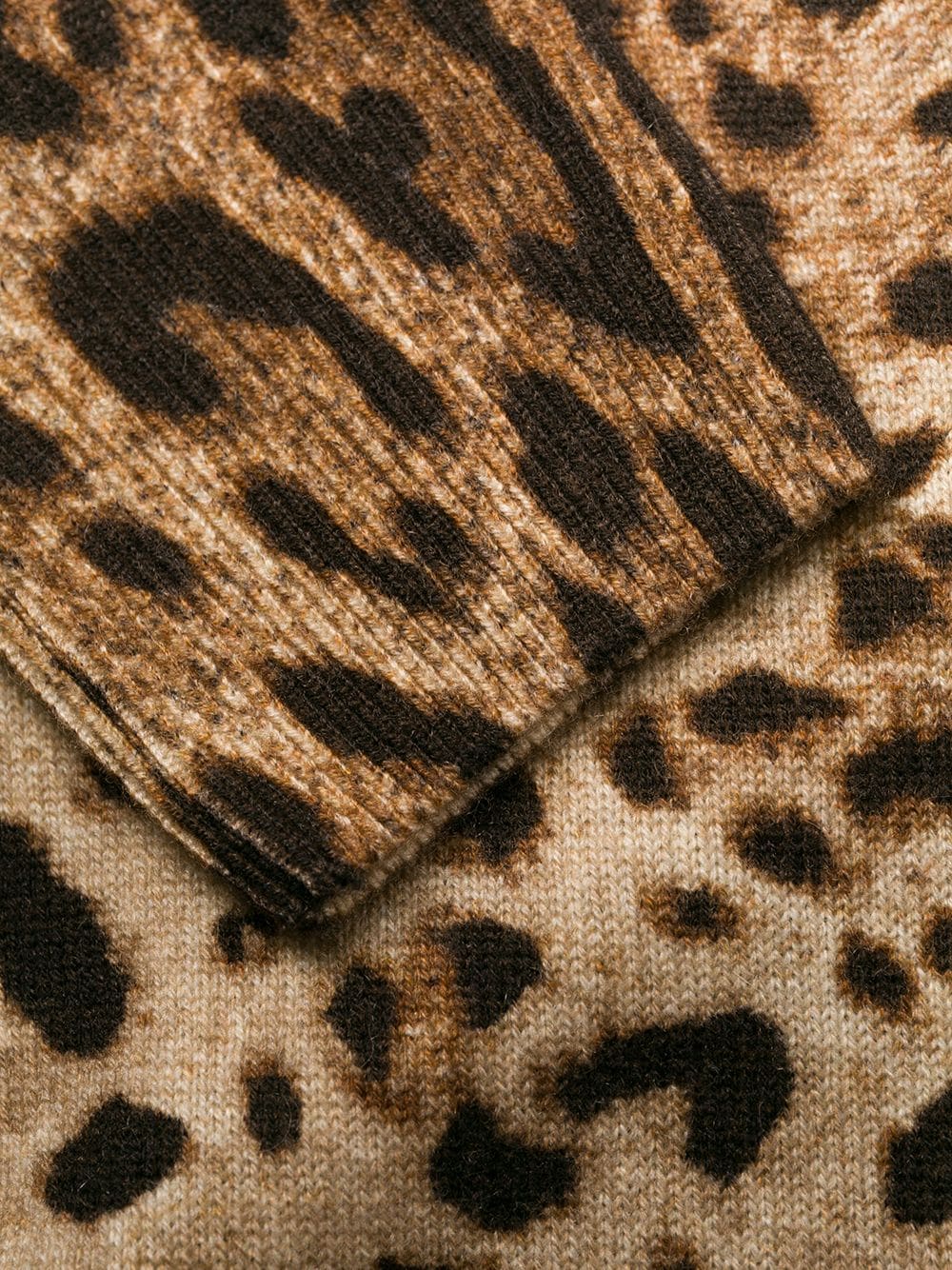 Dolce & Gabbana Leopard Print Cardigan - Farfetch