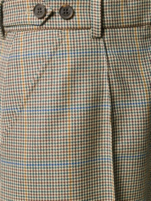 Rokh Dogtooth Palazzo Trousers - Farfetch
