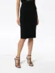 Versace spliced midi skirt