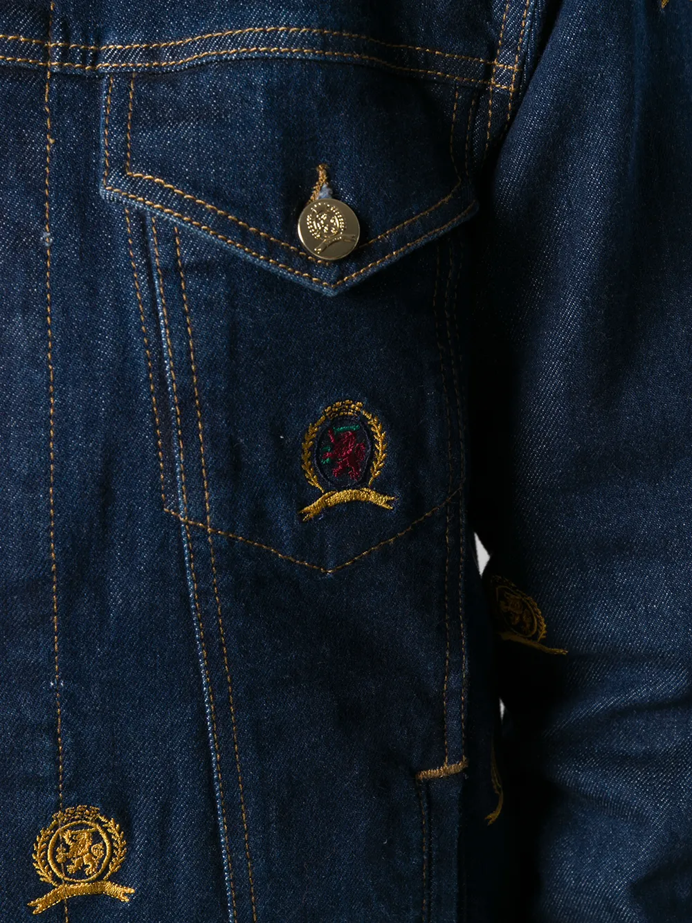tommy jeans crest jacket