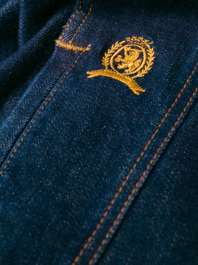 tommy hilfiger crest denim jacket