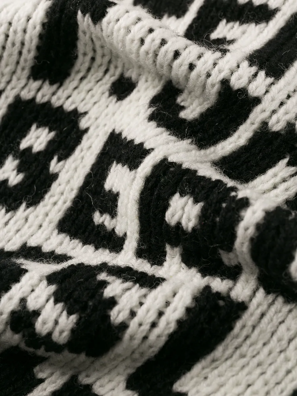 ottolinger alphabet knitted jumper