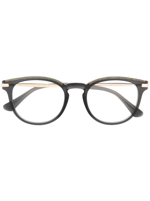 Jimmy Choo Eyewear round frame glasses