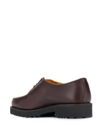 chunky heel derby shoes