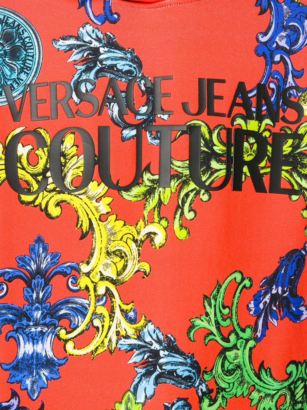 фото Versace jeans couture худи с принтом