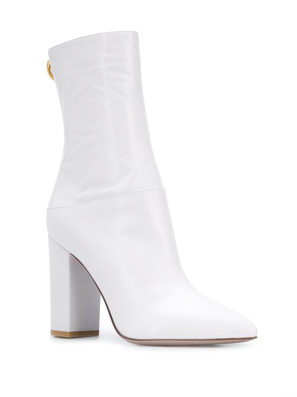 white valentino boots