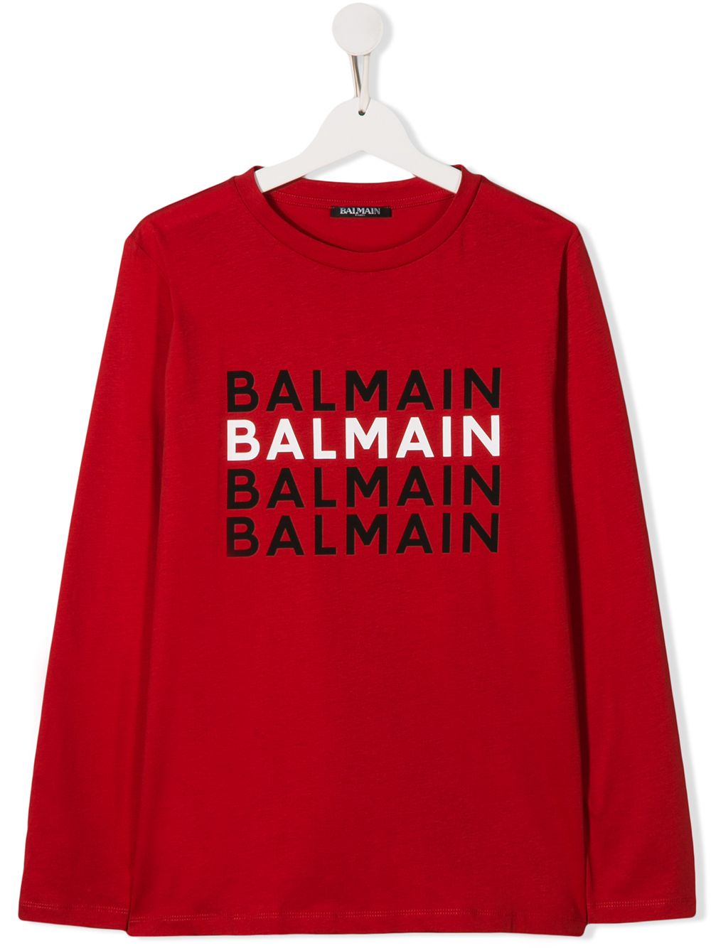 Balmain Kids джемпер с логотипом
