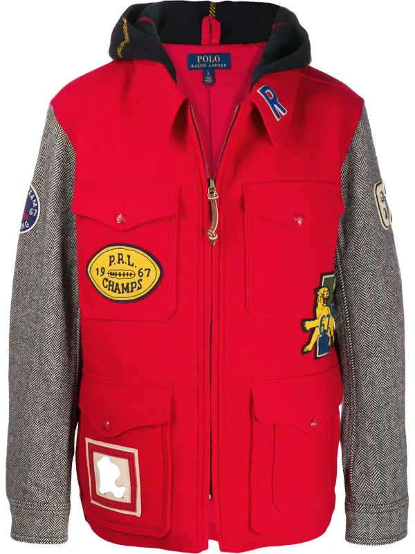 polo patchwork jacket
