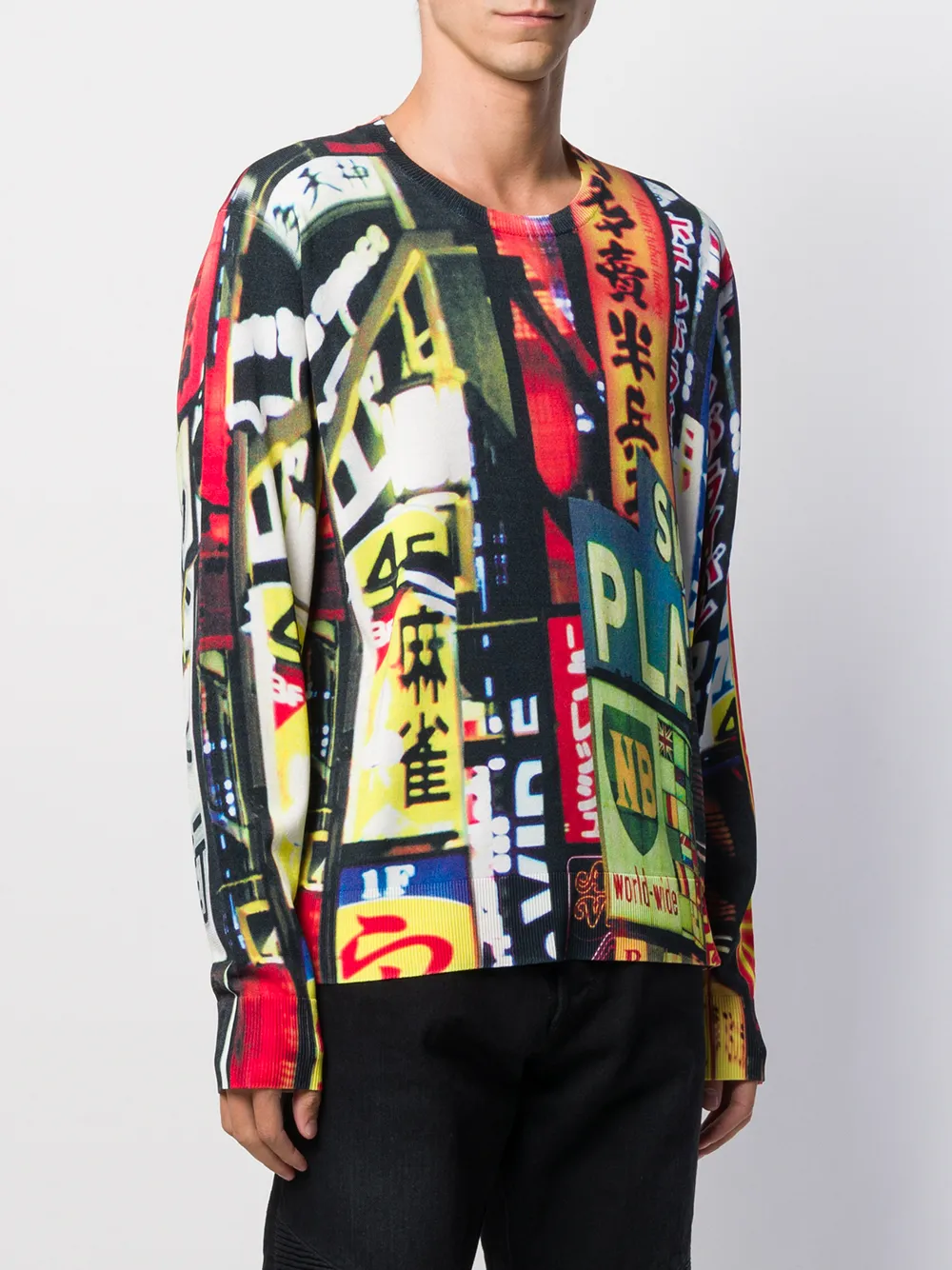 Neon Signs-Print T-Shirt