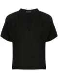 Olympiah Maggiolina pockets blouse - Black