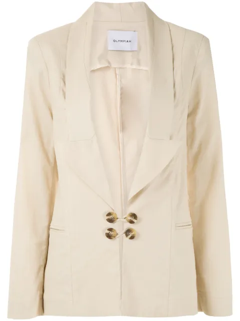 Olympiah Bryone plunge neck blazer