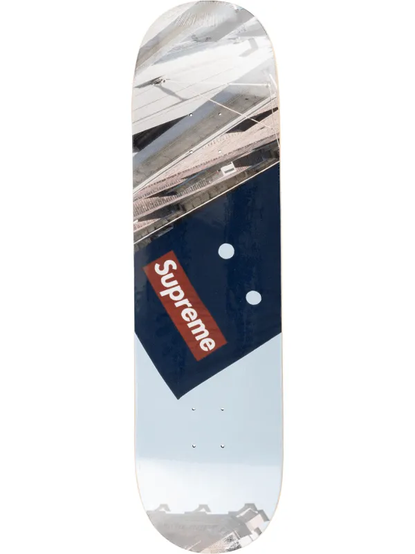 Supreme Banner Skateboard | Black | FARFETCH 