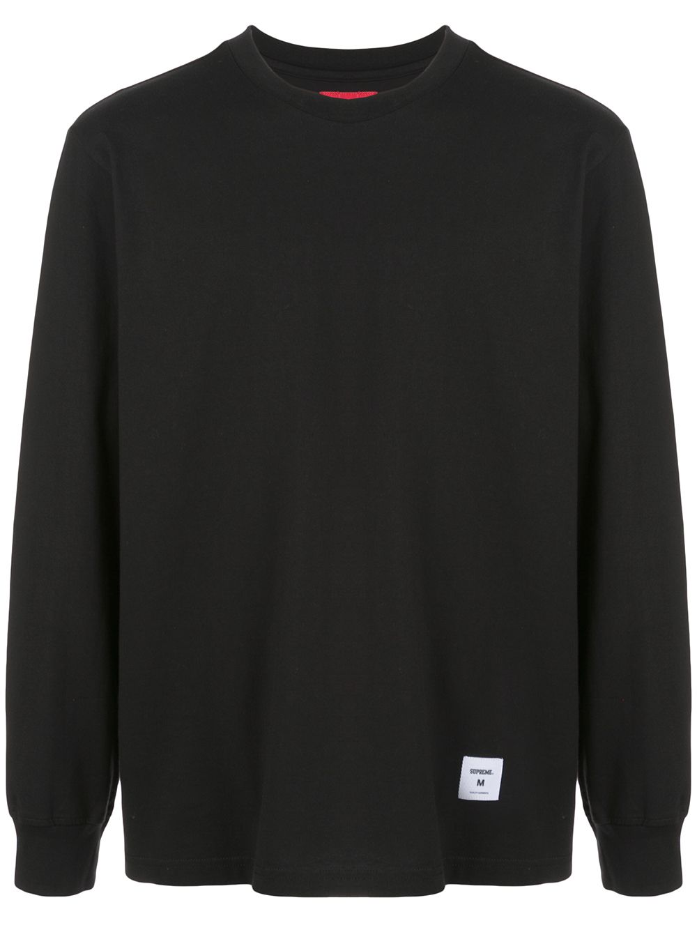 Shop Supreme Trademark Long-sleeve T-shirt In Black