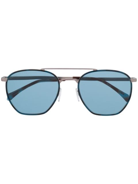 BOSS pilot-frame tinted sunglasses