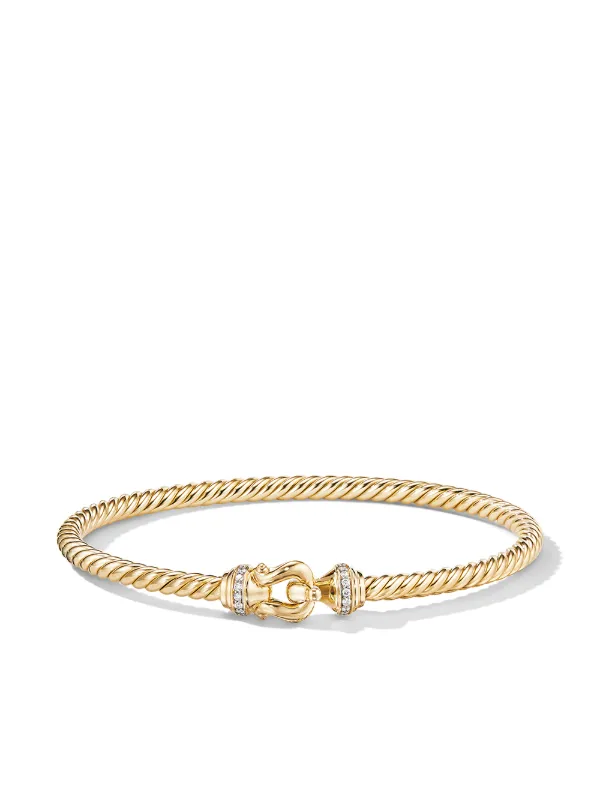 Gold buckle bracelet hotsell