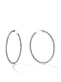 David Yurman sterling silver Cable hoop earrings