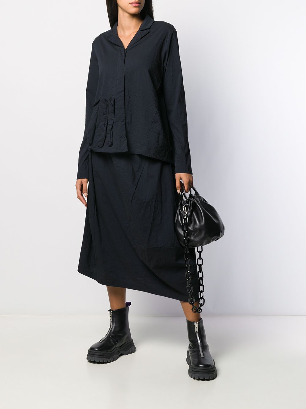 фото Rundholz Black Label pleated asymmetric skirt