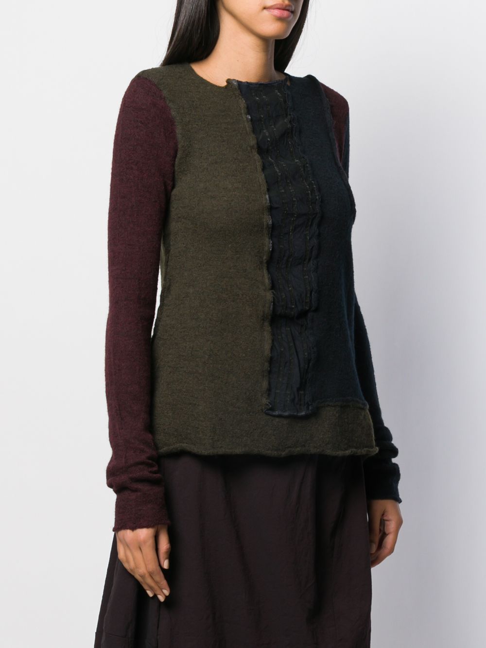 фото Rundholz Black Label contast patchwork jumper