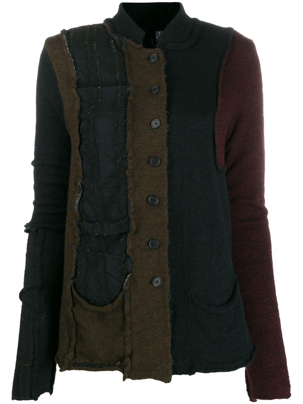 фото Rundholz Black Label contrast patchwork cardigan