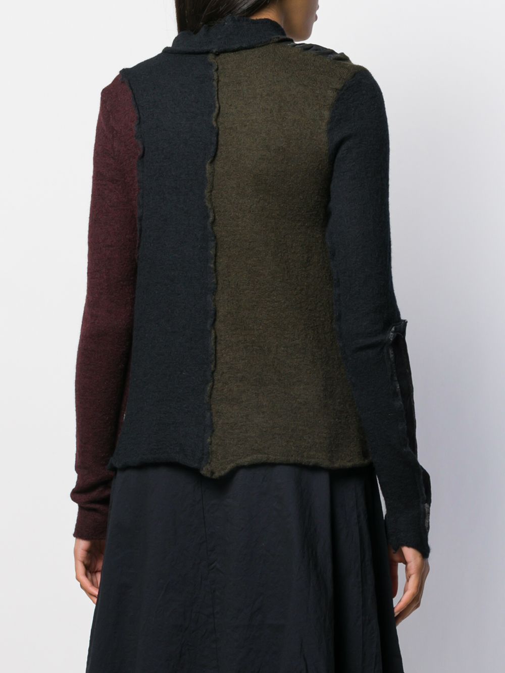 фото Rundholz Black Label contrast patchwork cardigan