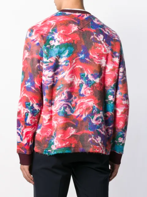KENZO WORLD PRINT SWEATSHIRT