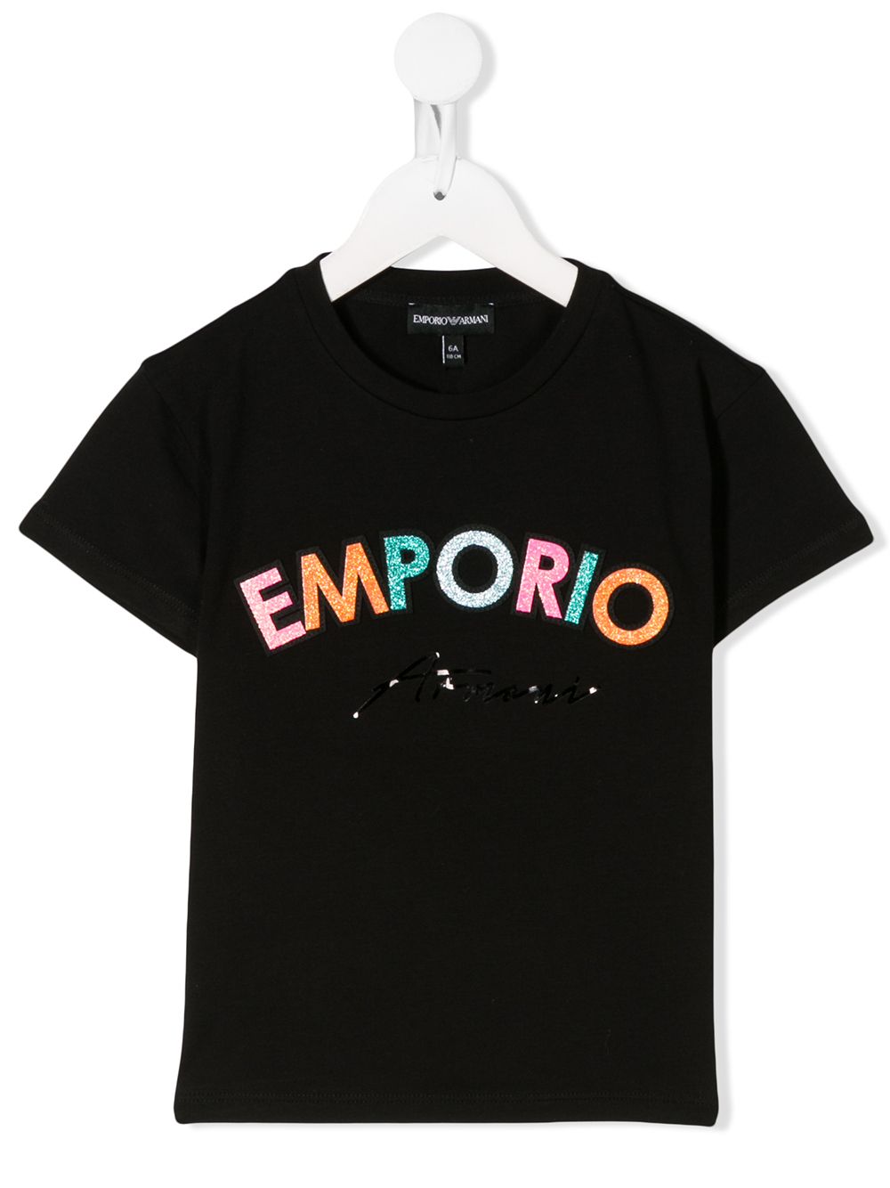 фото Emporio armani kids футболка с логотипом