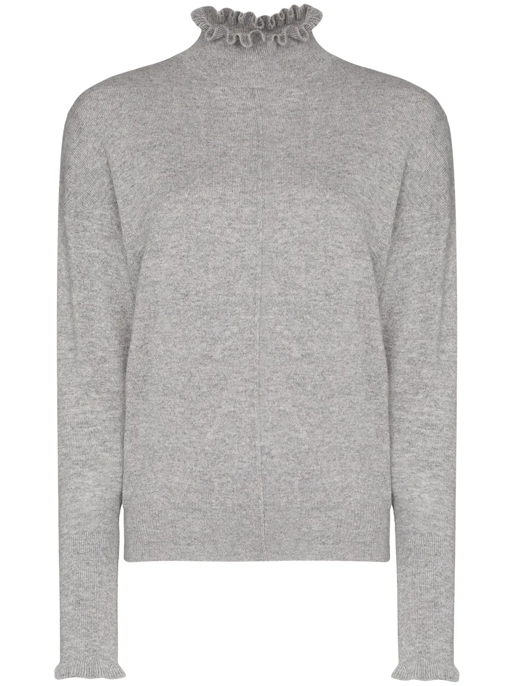 Chloé Knits cashmere ruffle detail jumper