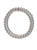 SHAY 18K white gold 8 inch pavé diamond bracelet - Silver