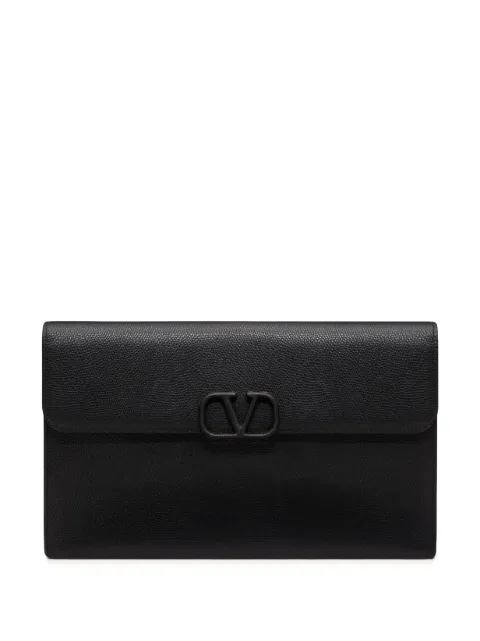 Valentino Garavani large VSLING leather envelope pouch