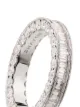 SHAY anillo Eternity en oro blanco de 18kt con diamantes