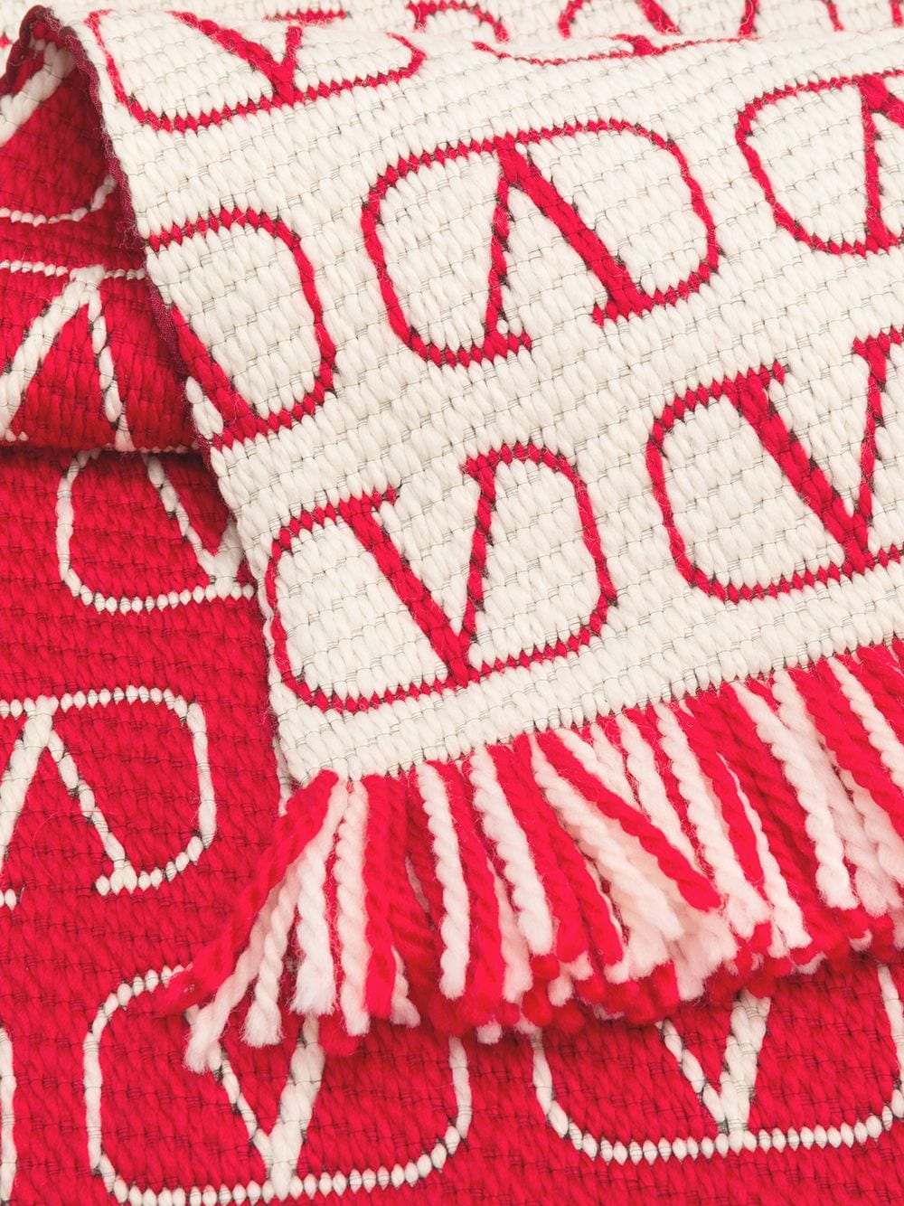 фото Valentino шарф с логотипом vlogo