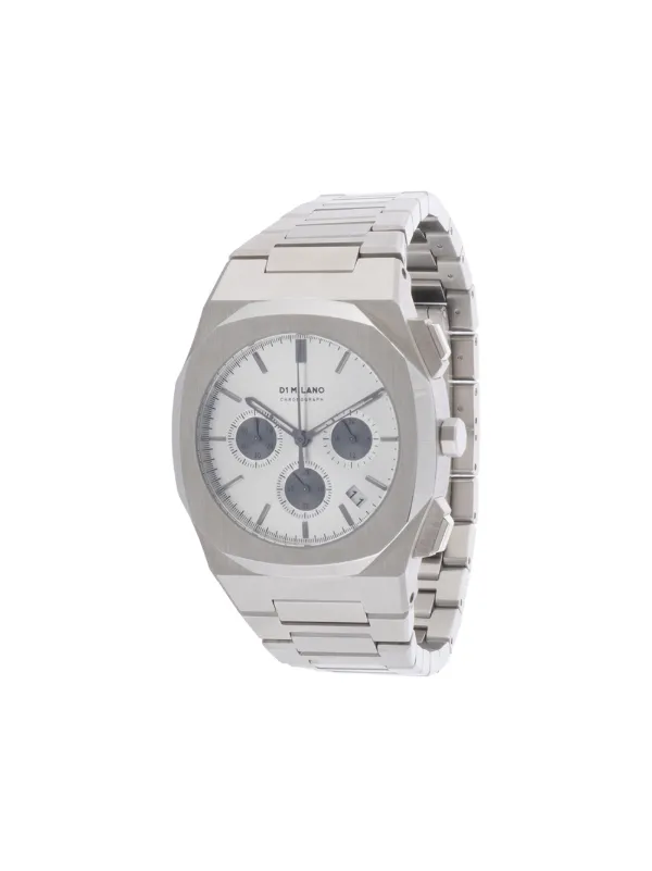 D1 Milano Panda Chronograph Bracelet 41.5mm | the NIF shop – thenifshop