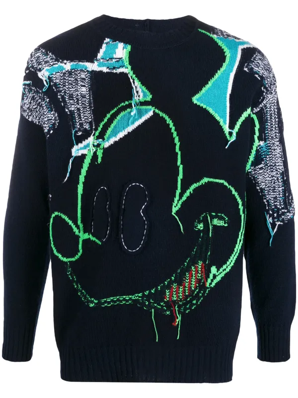 iceberg mickey mouse sweater
