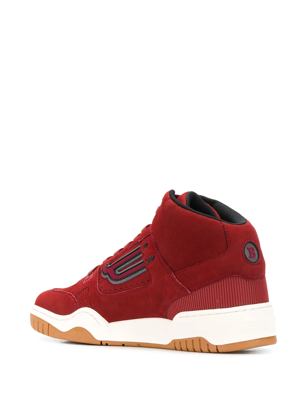 bally red sneakers