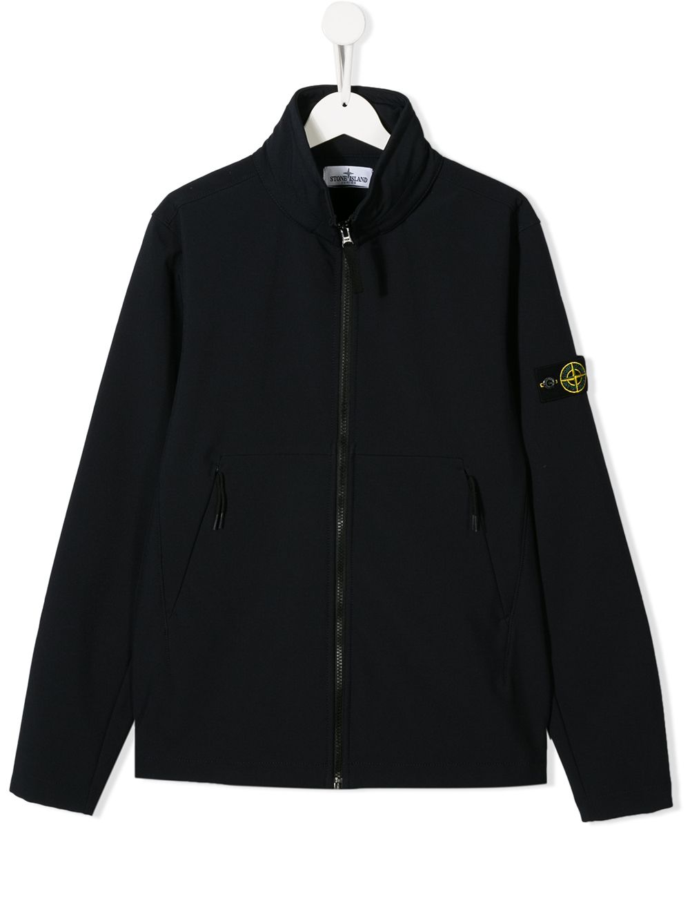 фото Stone Island Junior куртка с карманом-муфтой