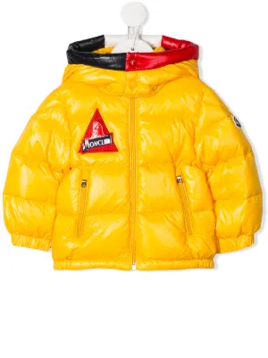 moncler vest yellow