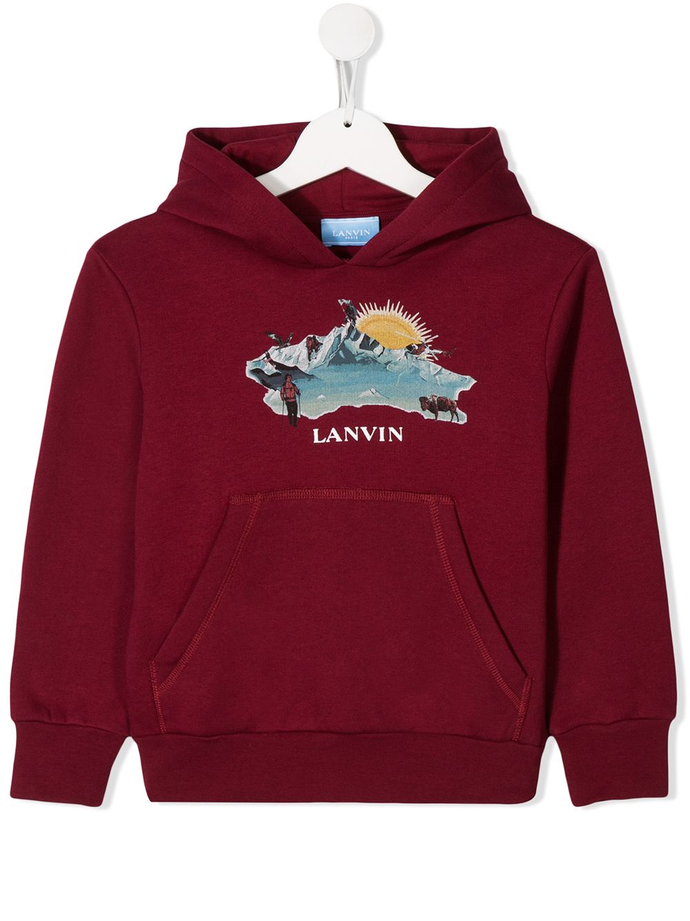 фото LANVIN Enfant худи с принтом