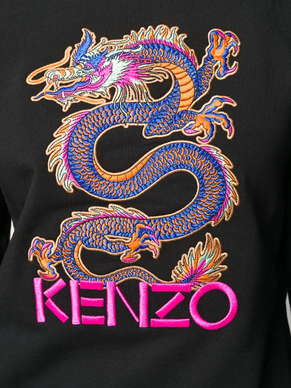 Kenzo Tröja Med Broderad Drake Farfetch Kenzo Tröja Med Broderad Drake Farfetch