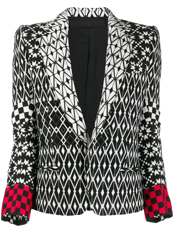 Haider Ackermann Pattern Mix Blazer - Farfetch