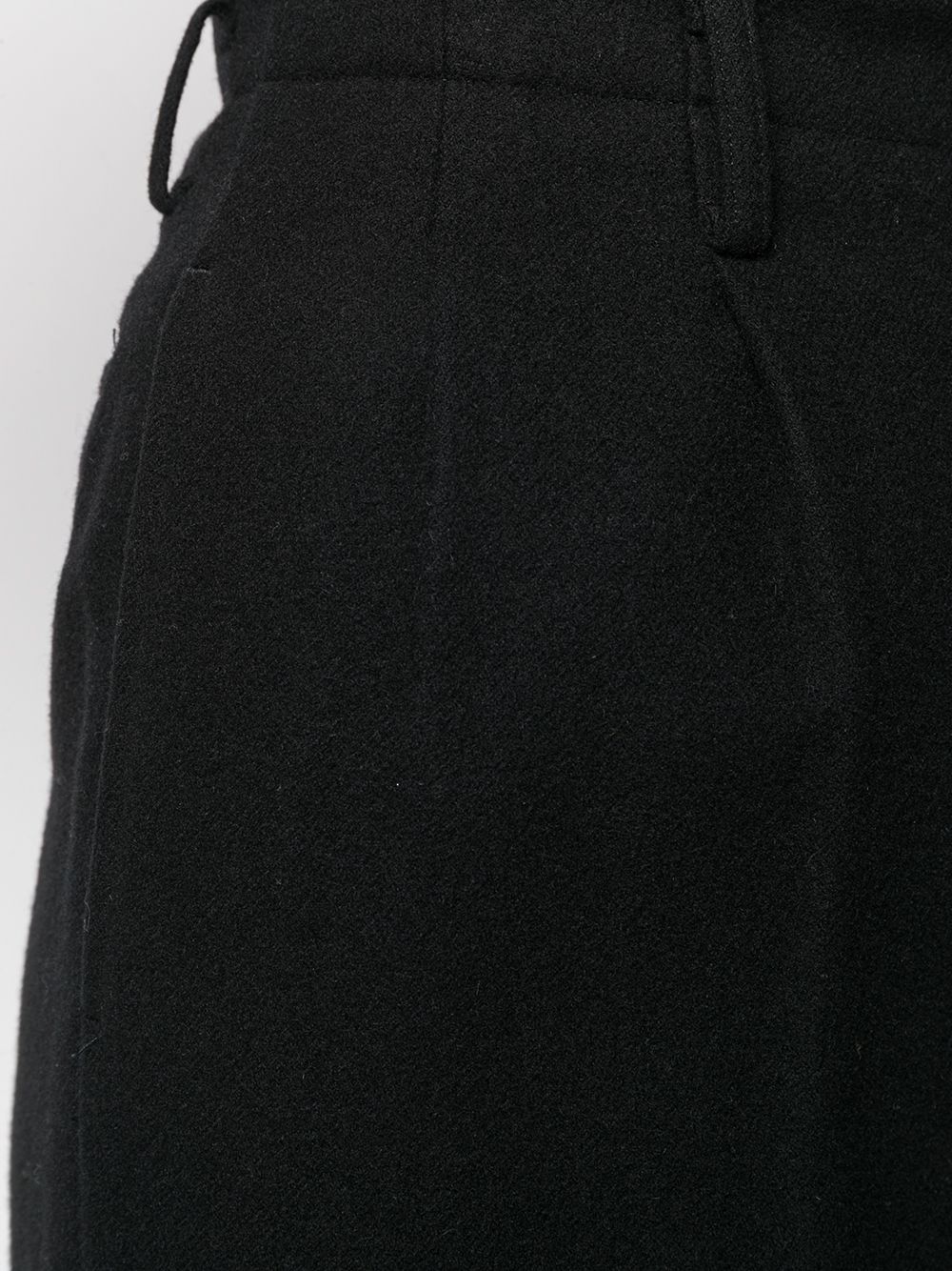 Comme Des Garcons 1980s straight cropped trousers Women